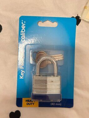 New Caliber Havy Duty Padlock with Key